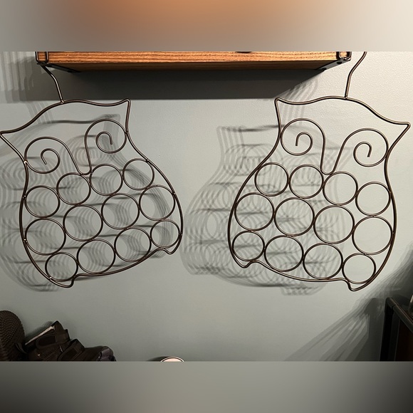 Set of two Owl Shaped Closet Organizer for Scarves/Hats/Belts/etc.. - Picture 1 of 2